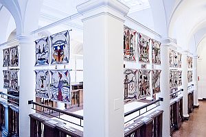 Scottish Tapestry at Atwater Library